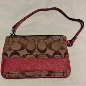 Coach Signature C wristlet
